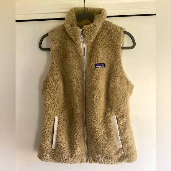 Women’s Patagonia Los Gatos Fleece Vest, Size Large - Picture 1 of 7